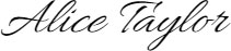 Alice Taylor